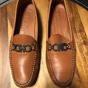 Salvatore Ferragamo Gancini Moccasin Shoe